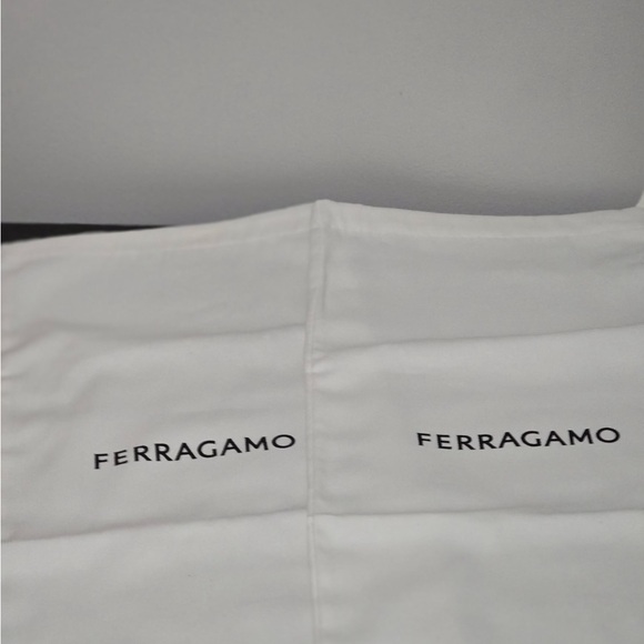 Salvatore Ferragamo White Dust Bags (Pair) - Picture 10 of 10